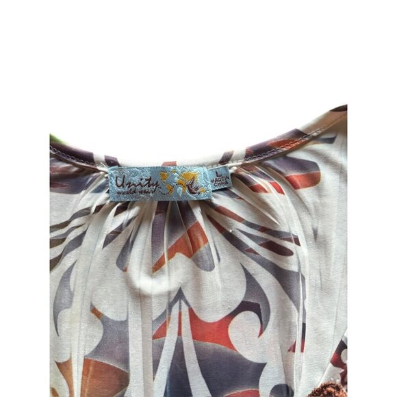 Unity World Women Multicolor Short Dress - Picture 5 of 8